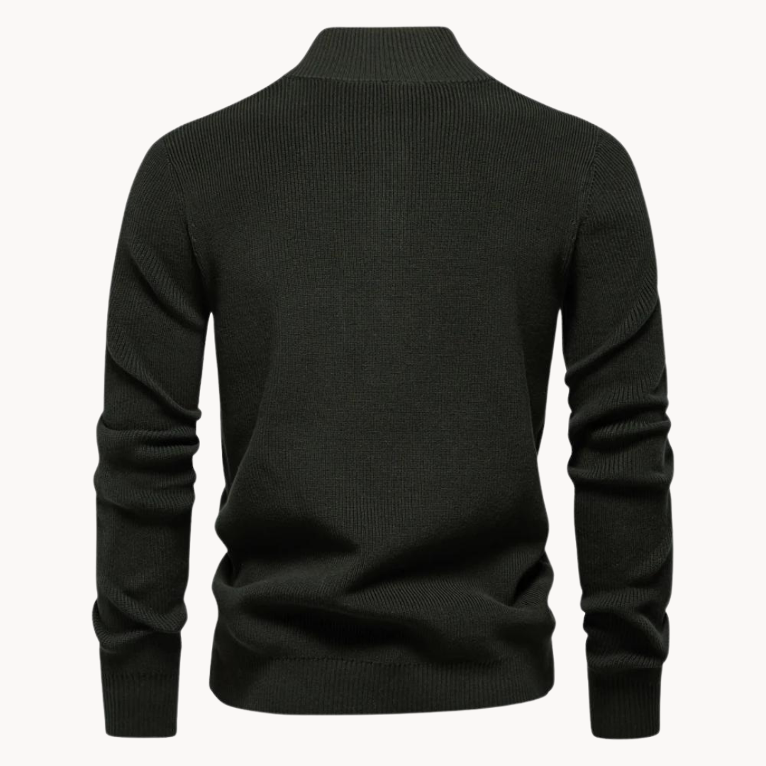 Ashton Button Rollkragenpullover | Klyo