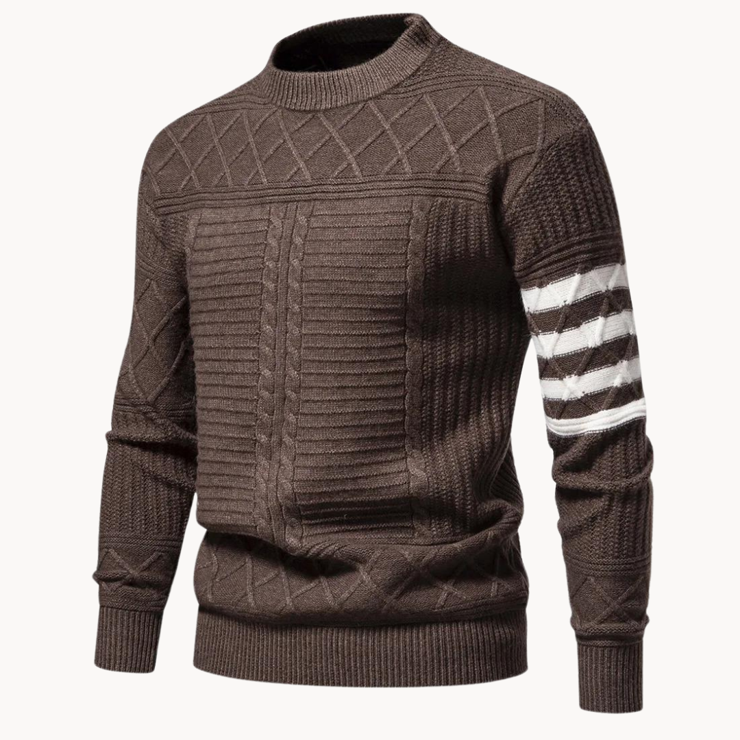 Warren Cable Crewneck Sweater | Klyo