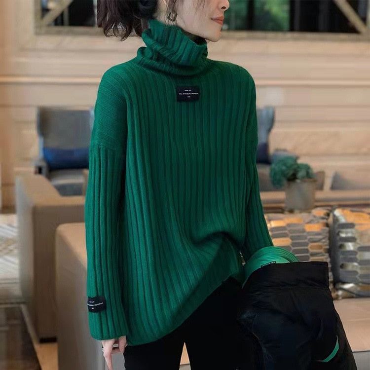 Strada Turtleneck Sweater | Klyo