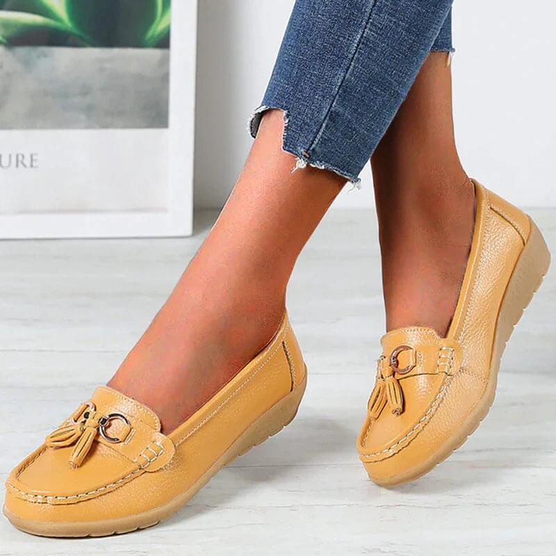 Orthopedic Leather Moccasin | Klyo