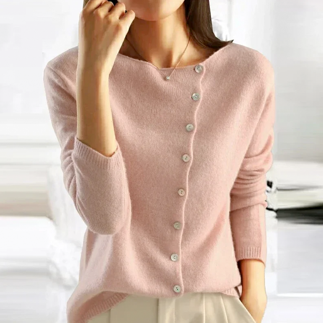 Heather Elegant Cardigan | Klyo