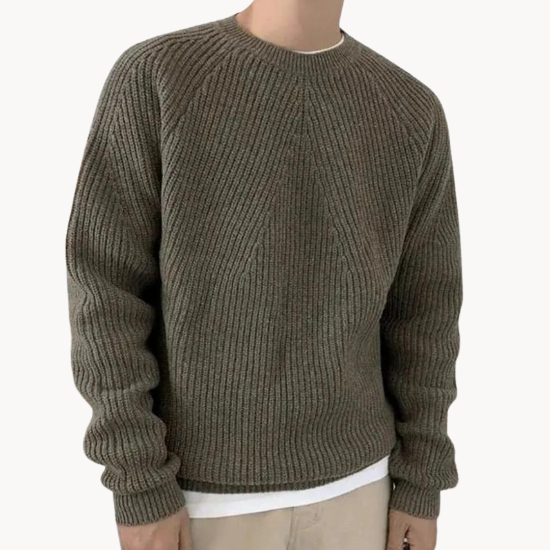 Ronan Ridgeway Ribbed Sweater | Klyo