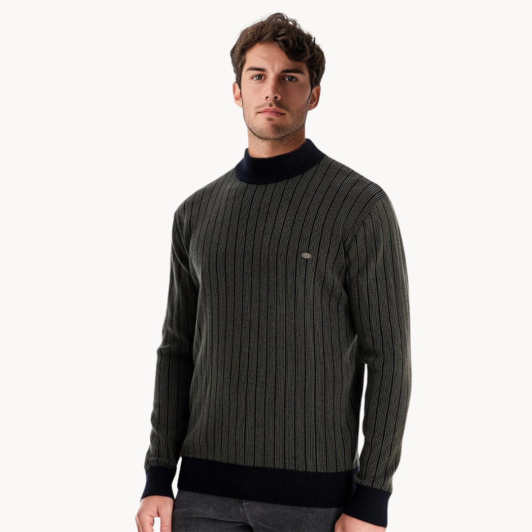 Quincy Striped Sweater | Klyo