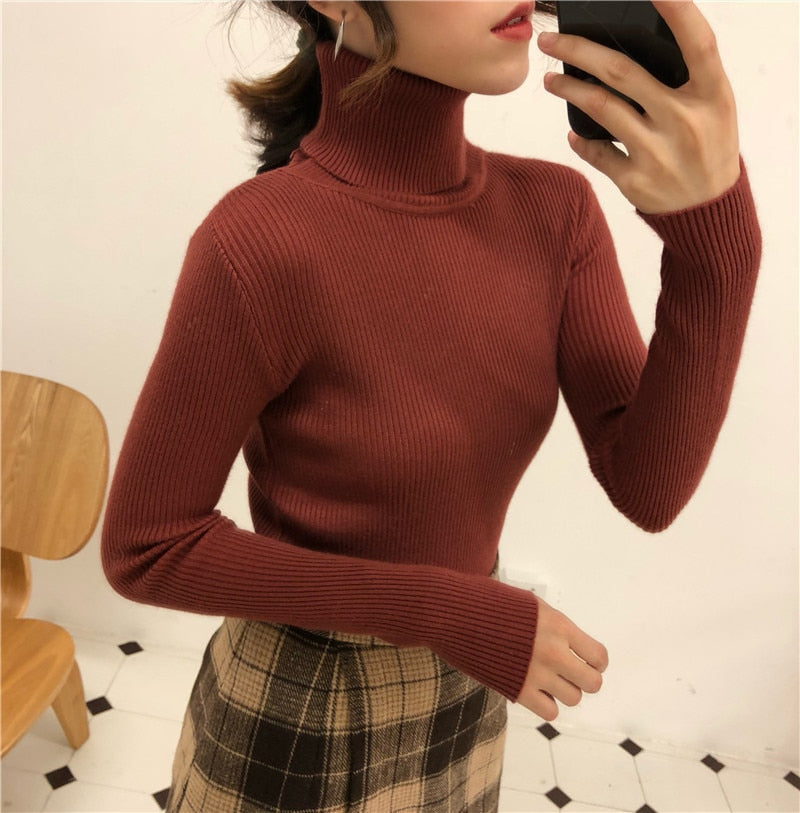 Jasmine Turtleneck Sweater | Klyo