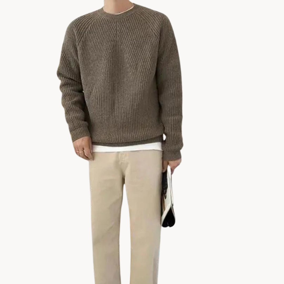 Ronan Ridgeway Ribbed Sweater | Klyo