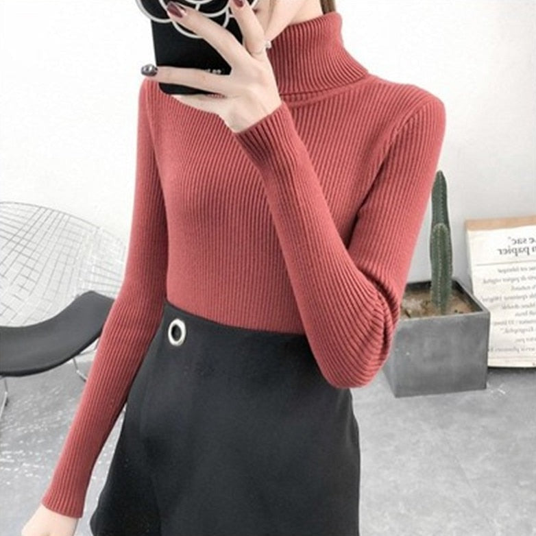 Jasmine Turtleneck Sweater | Klyo