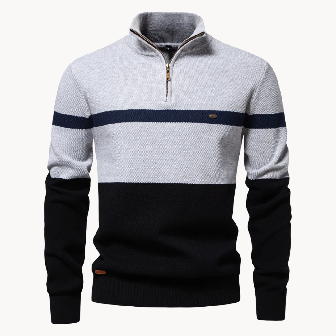 Connor Quarter Zip Sweater | Klyo