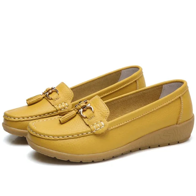 Orthopedic Leather Moccasin | Klyo