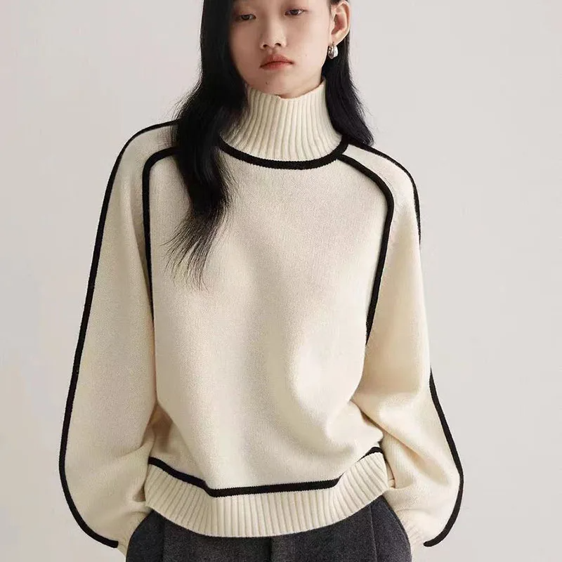 Lara Turtleneck Pullover | Klyo