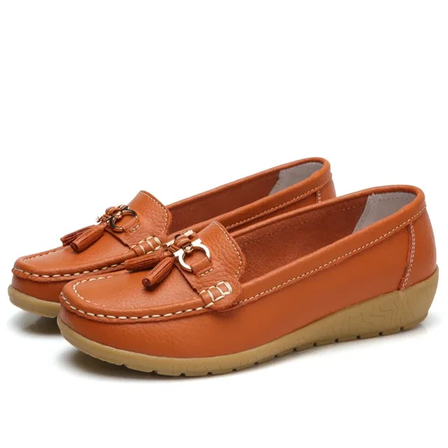 Orthopedic Leather Moccasin | Klyo