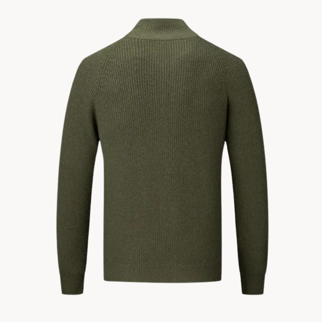 Colton Cashmere Zip Sweater | Klyo