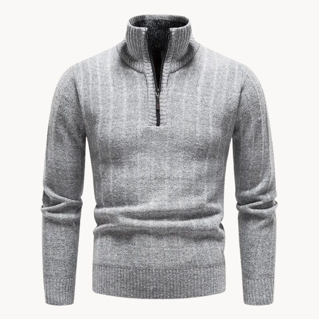 Freddie Quarter Zip Sweater | Klyo