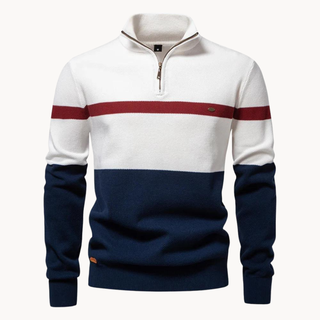 Connor Quarter Zip Sweater | Klyo