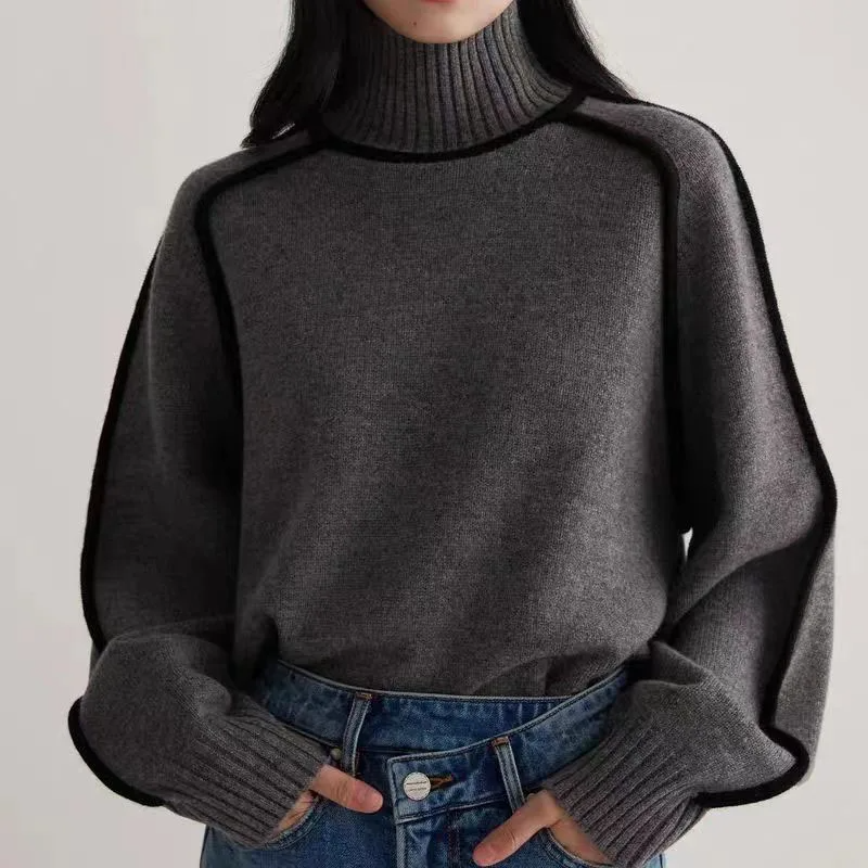 Lara Turtleneck Pullover | Klyo