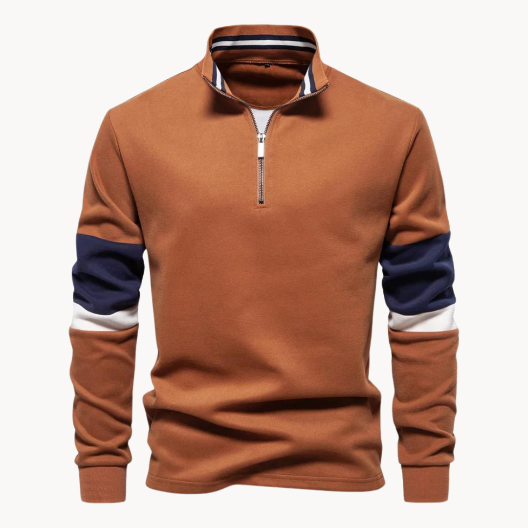 Nathan Quarter-Zip Sweater | Klyo