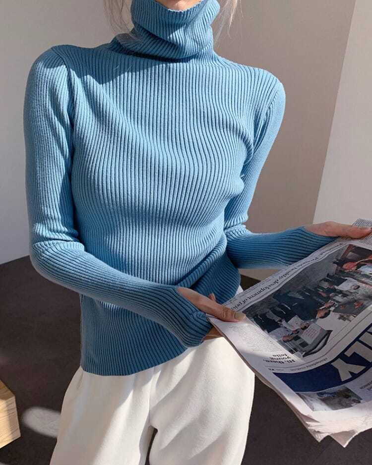 Alice Turtleneck Sweater | Klyo