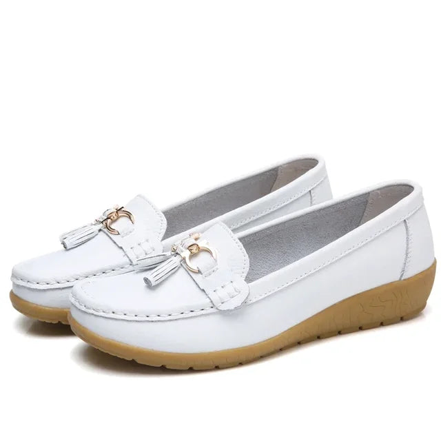 Orthopedic Leather Moccasin | Klyo