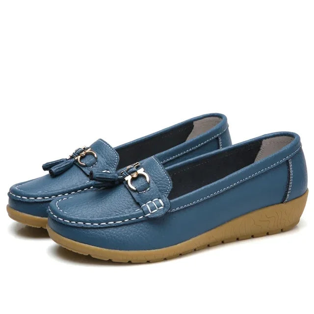 Orthopedic Leather Moccasin | Klyo