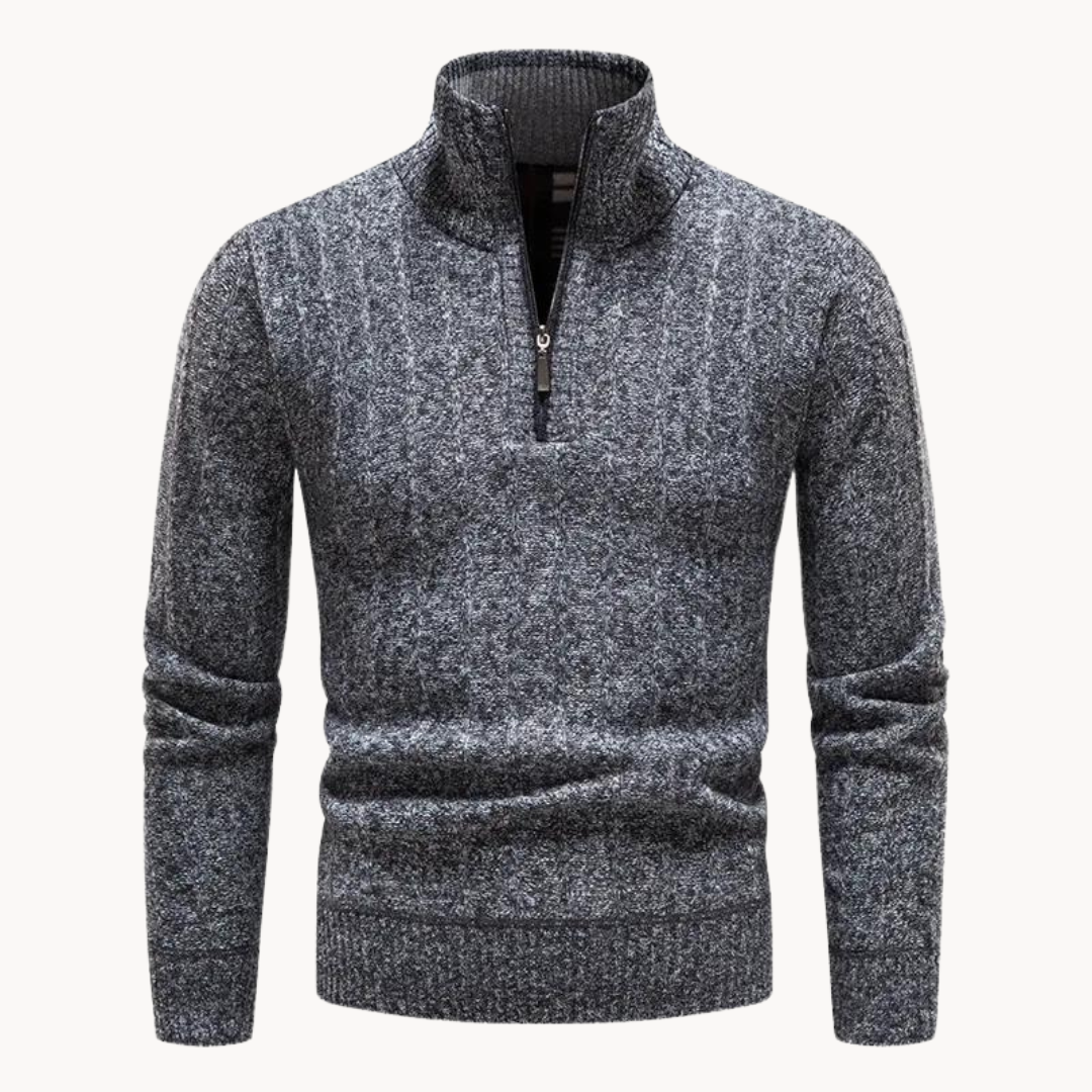 Freddie Quarter Zip Sweater | Klyo