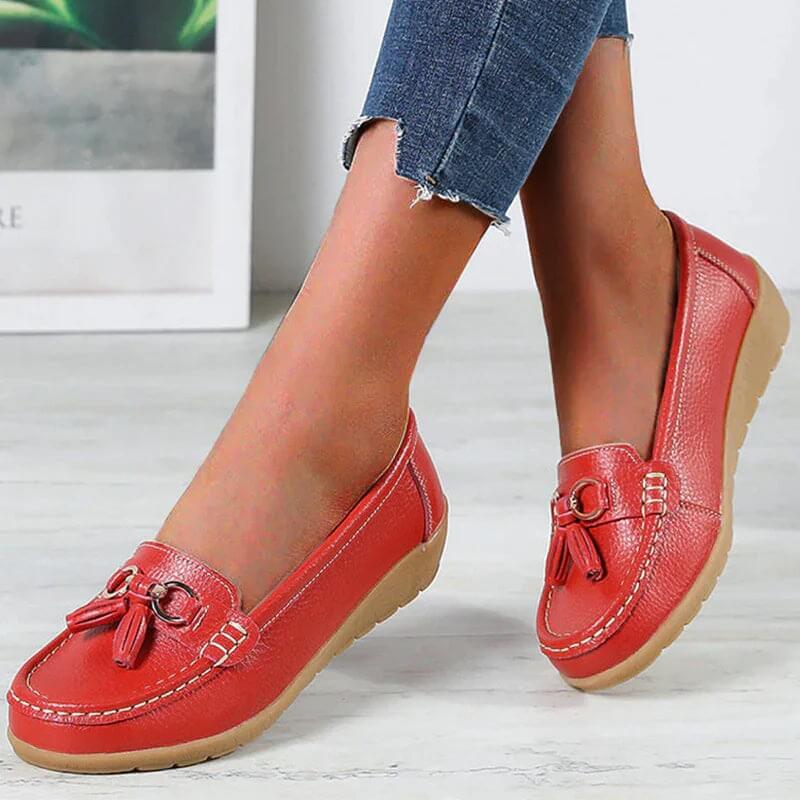 Orthopedic Leather Moccasin | Klyo