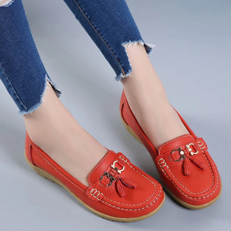 Orthopedic Leather Moccasin | Klyo