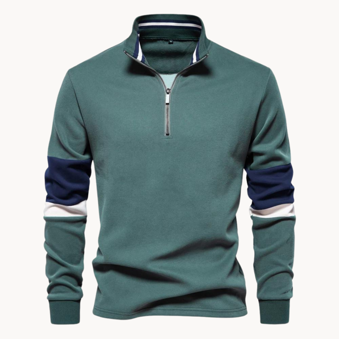 Nathan Quarter-Zip Sweater | Klyo