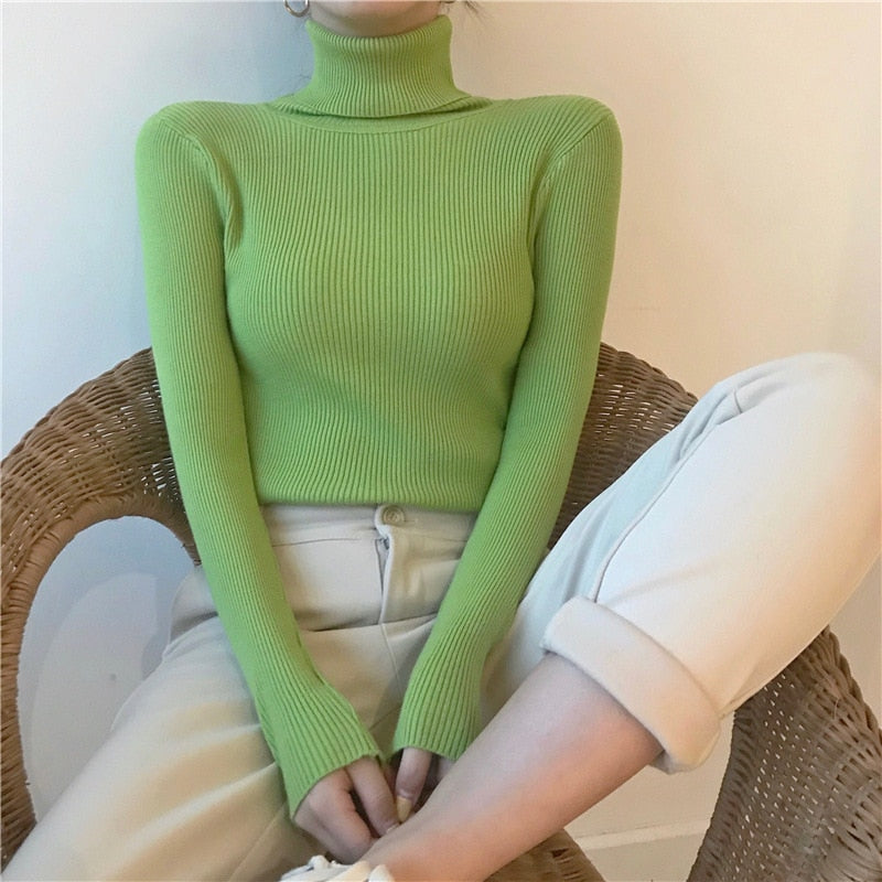 Jasmine Turtleneck Sweater | Klyo