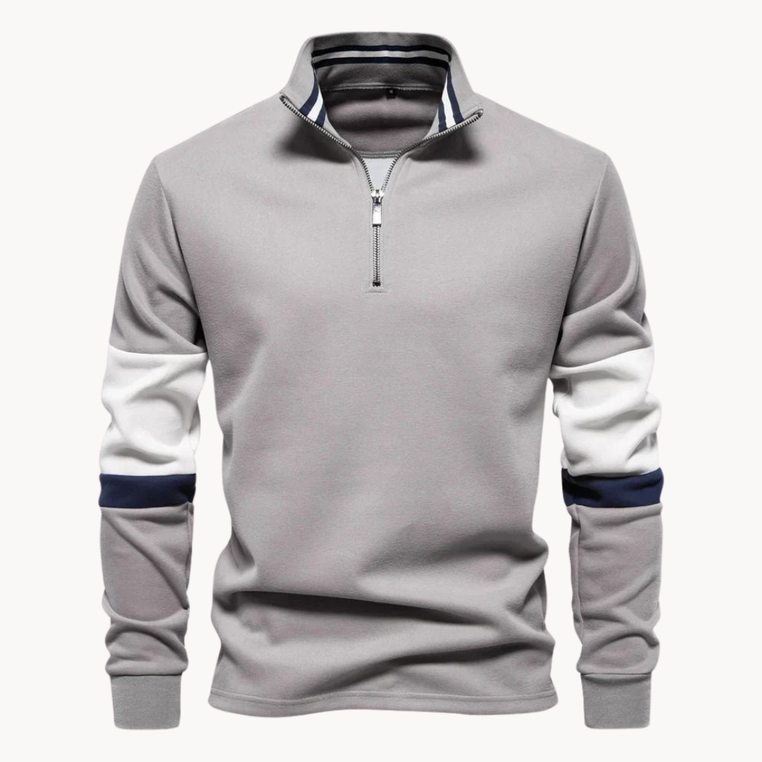 Nathan Quarter-Zip Sweater | Klyo