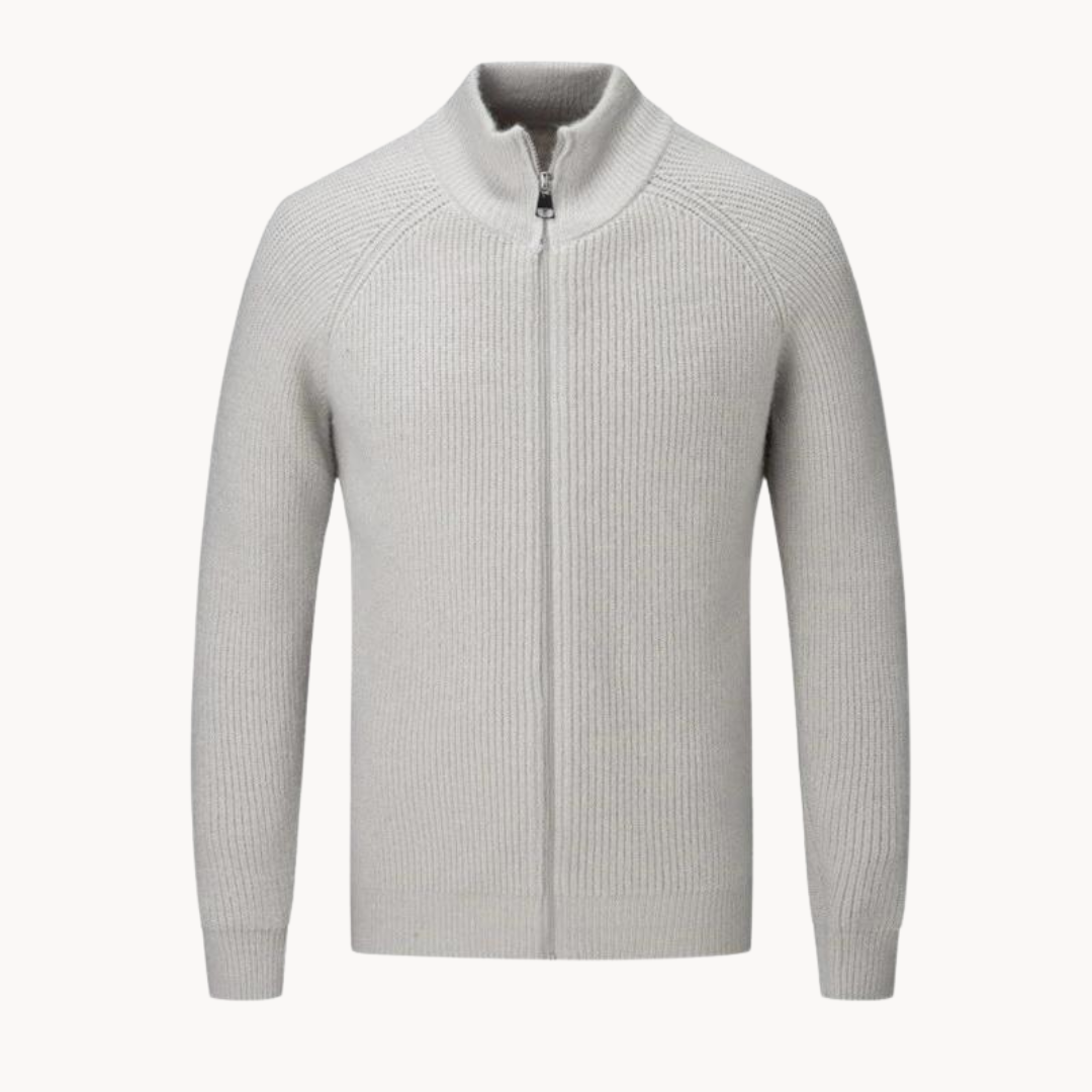 Colton Cashmere Zip Sweater | Klyo