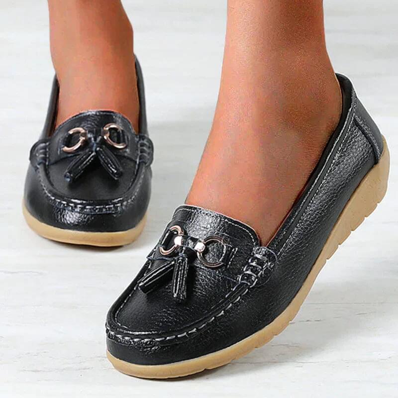 Orthopedic Leather Moccasin | Klyo