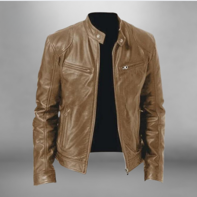 Trenton Leather Men's Jacket | Klyo